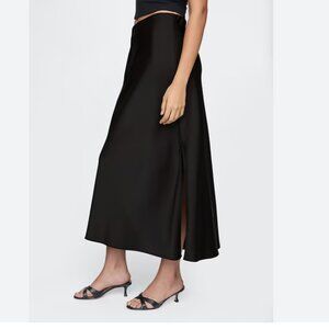 Gap Satin Maxi Skirt